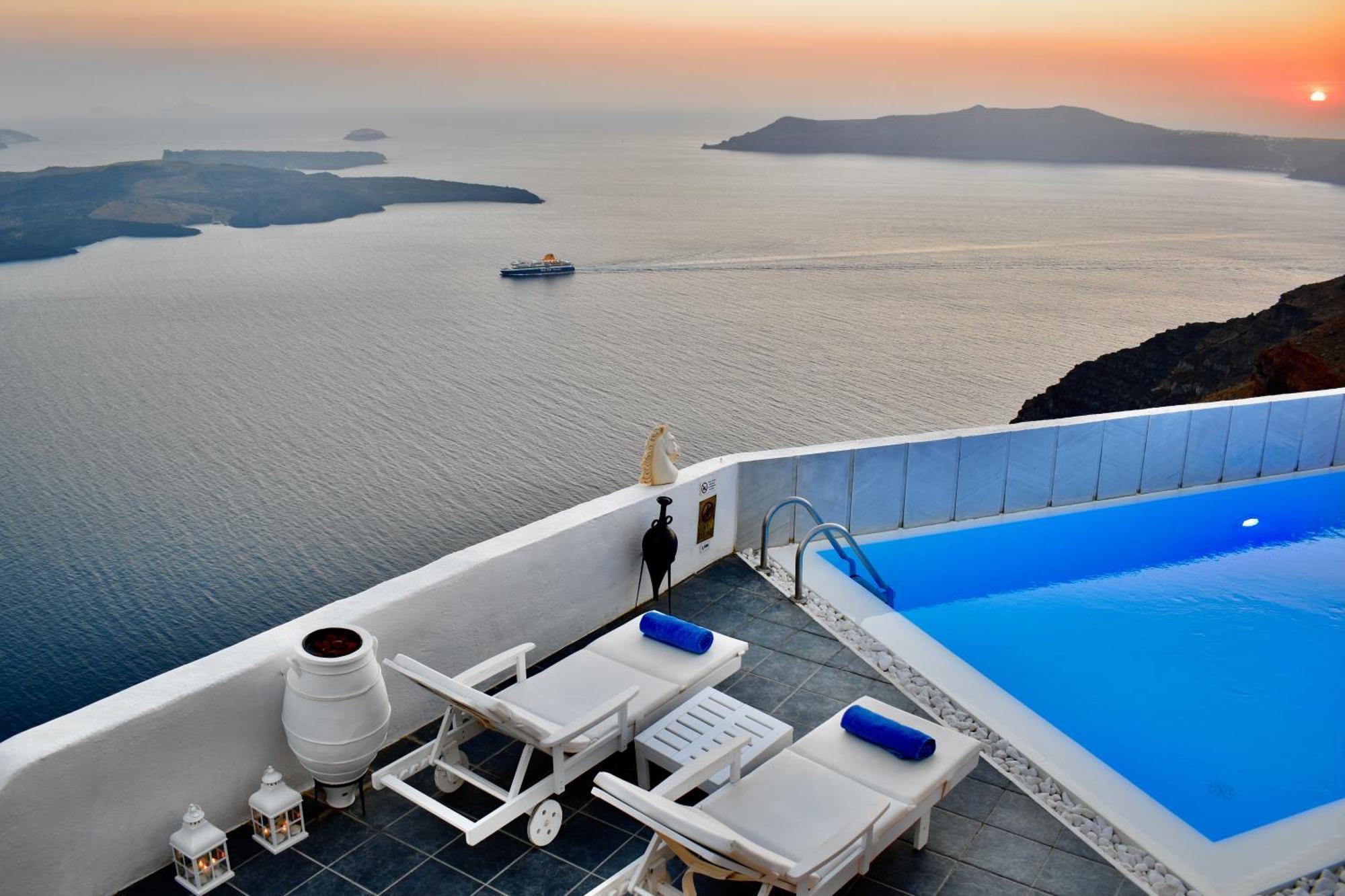 Aeolos Art & Eco Suites Adults Only Imerovigli  Esterno foto